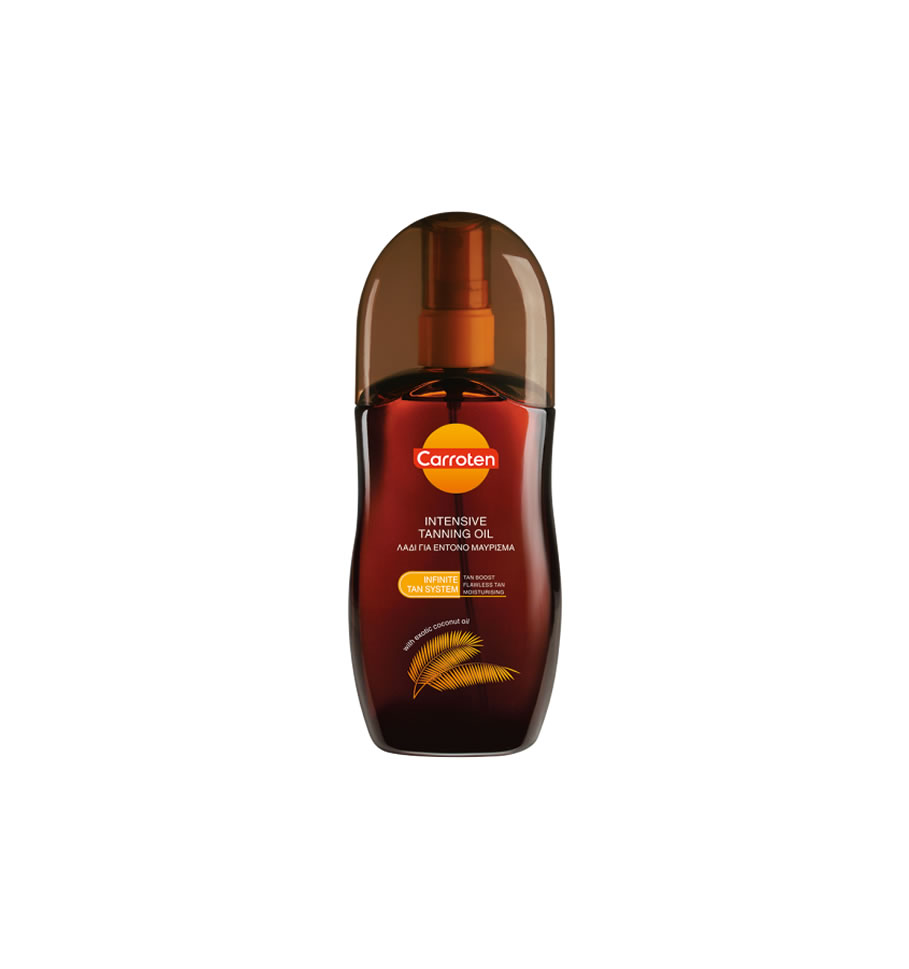Carroten Intensive Tanning Oil Spray SPF0 125ml zpharm