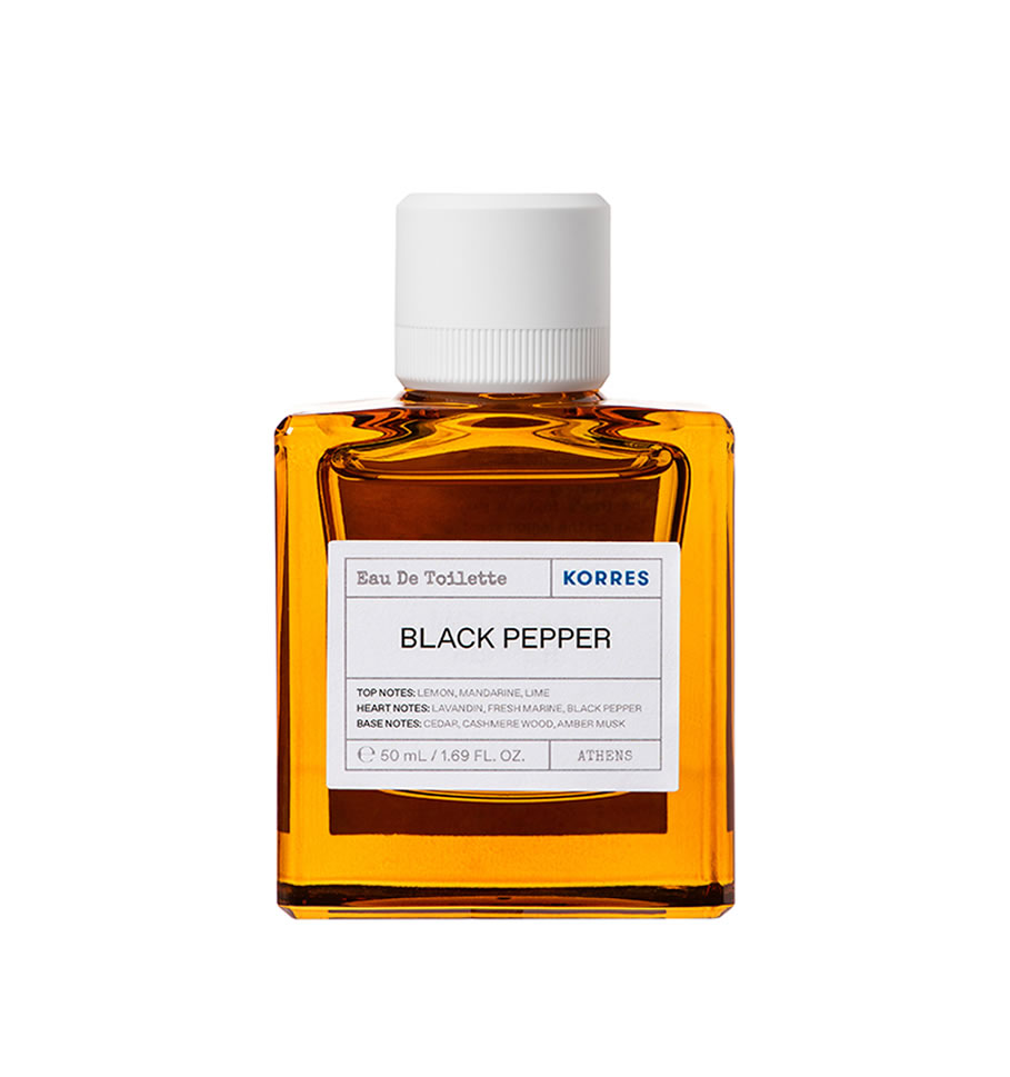 Korres Black Pepper Eau De Toilette 50ml zpharm