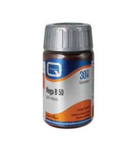 Quest Vitamins Mega B-50 Quick Release 30tabs