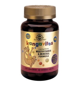 Solgar Kangavites Multivitamin & Mineral Formula Chewable Tabs Τροπική γεύση 60s