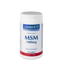 Lamberts MSM 1000mg 120tabs