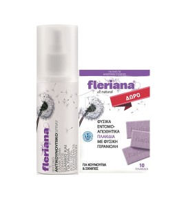 Fleriana Spray 100ml & Εντομοαπωθητικά Πλακίδια 10τμχ