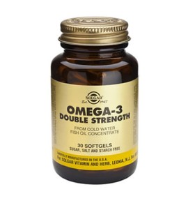 Solgar Omega-3 Double Strength softgels 30s