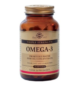 Solgar Omega-3 triple strength, 50s
