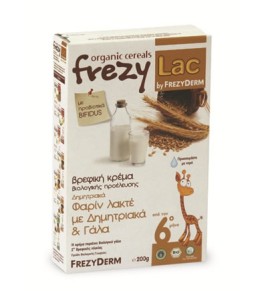 Frezylac Organic Cereals Φαρίν λακτέ με Δημητριακά και Γάλα 200 gr