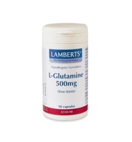 Lamberts L-Glutamine 500μg 90 caps