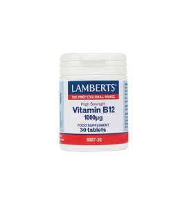 Lamberts VITAMIN B12 1000μg 30tabs