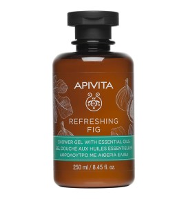 Apivita Refreshing Fig Shower Gel with Essential Oils 250ml