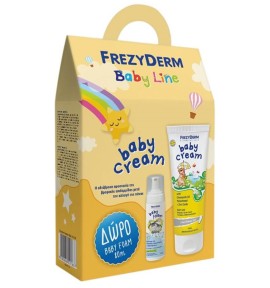 Frezyderm Baby Cream 175ml & Baby Foam 80ml