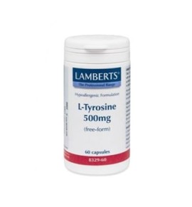 Lamberts L-Tyrosine 500μg 60 caps
