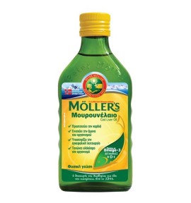 Mollers Μουρουνέλαιο με Φυσική Γεύση 250ml