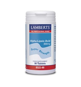 Lamberts Alpha Lipoid Acid 300mg 90tabs