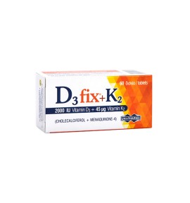 Uni-Pharma D3 Fix 2000IU + K2 45mg 60tabs