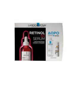 La Roche Posay Promo Retinol B3 Serum 30ml Mε Δώρο Εau Micellaire 10ml & Anthelios Age Correct 3ml
