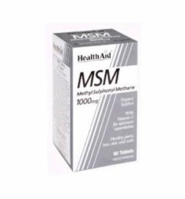 Health Aid MSM 1000mg vegetarian 90 tabs