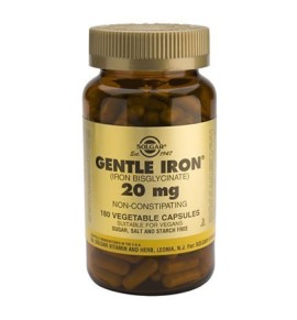 Solgar Gentle Iron 20mg veg.caps 180s