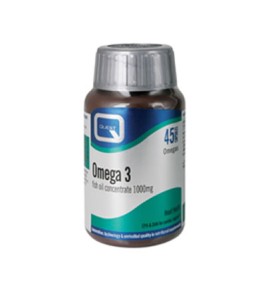Quest Vitamins Omega 3 Fish Oil Concentrate 1000mg 45caps