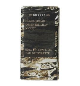 Korres Eau De Toilette Black Sugar/Oriental Lilly/Violet 50ml