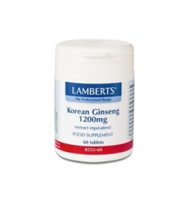 Lamberts Korean Ginseng 1200μg 60tabs