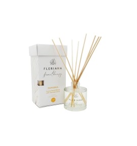 Fleriana Aromatherapy Euphoria Luxury Reed Diffuser Αρωματικό χώρου 100 ml & 8 στικ