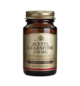 Solgar  Acetyl-L-Carnitine 250mg veg.caps 30s