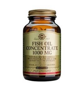 Solgar Fish Oil Concentrate 1000mg softgels 60s