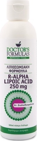 Doctors Formulas Λιποσωμιακή Φόρμουλα R-Alpha Lipoic Acid 250mg 300ml
