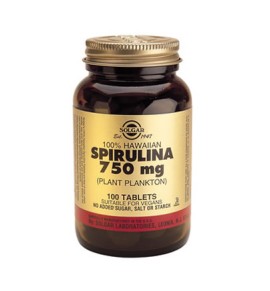 Solgar Spirulina 750mg tabs 100s