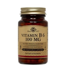 Solgar Vitamin B-6 100mg veg. caps 100s