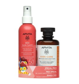 Apivita Bee Sun Safe Promo Kids Lotion με Καλέντουλα & Πρόπολη 200ml & Kids Care Gentle Kids Hair & Body Wash 250ml