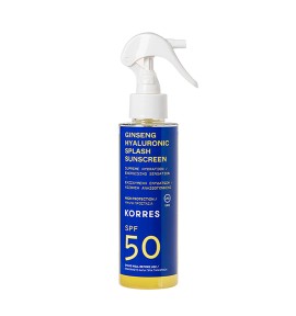 Korres Ginseng Hyaluronic Splash Sunscreen SPF50 150ml