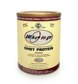 Solgar Whey to Go Protein Powder Βανίλια 907gr