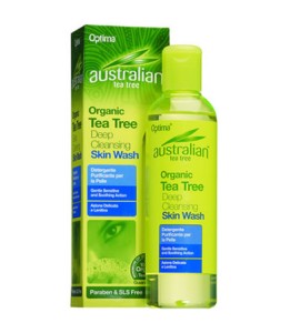 Australian Organic Tea Tree Deep Cleansing Skin Wash 250ml