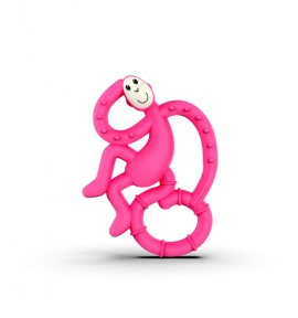 Matchstick Monkey Mini Pink Teether