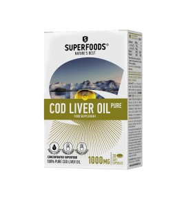 Superfoods Cod Liver Oil Pure 1000mg 30caps