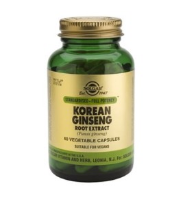Solgar Korean Ginseng Root Extract veg.caps 60s