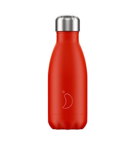 Chillys Bottle Neon Red Θερμός 260ml