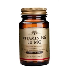 Solgar Vitamin B-6 50mg tabs 100s