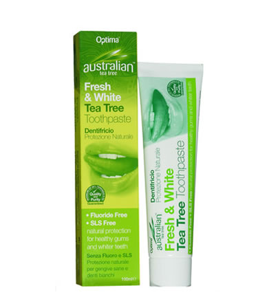 Australian Organic Tea Tree Fresh & White Toothpaste 100ml