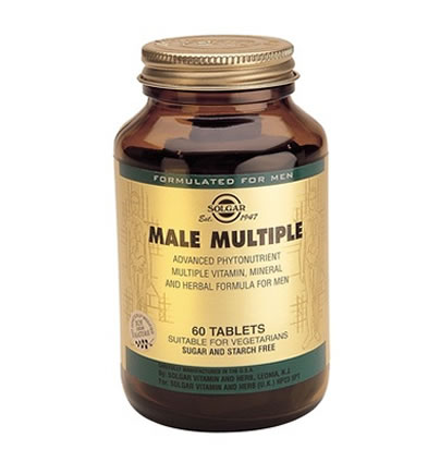 Solgar Male Multiple tabs 60s
