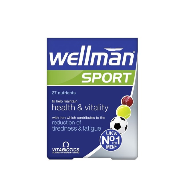 Vitabiotics Wellman Sport, 30s