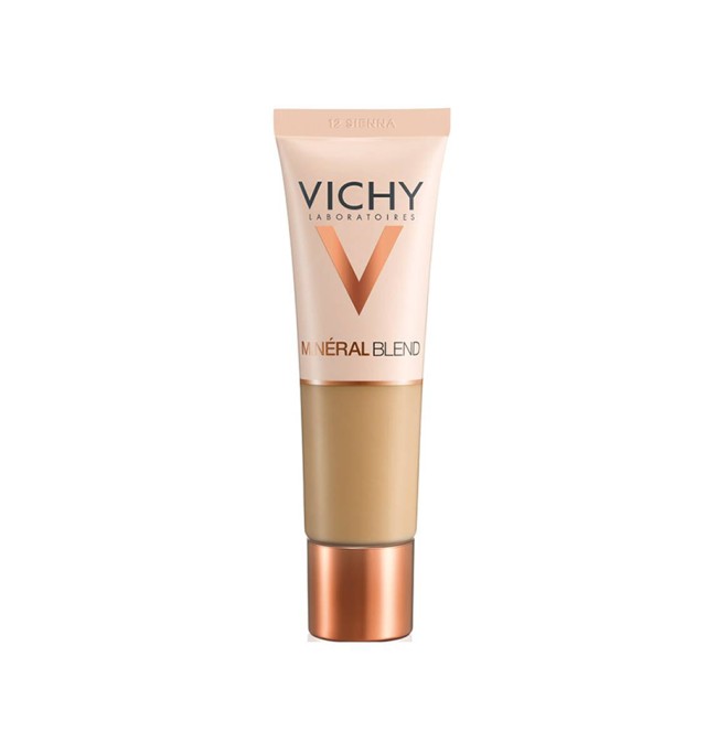 Vichy MineralBlend Hydrating Fluid Foundation 12 Sienna 30ml