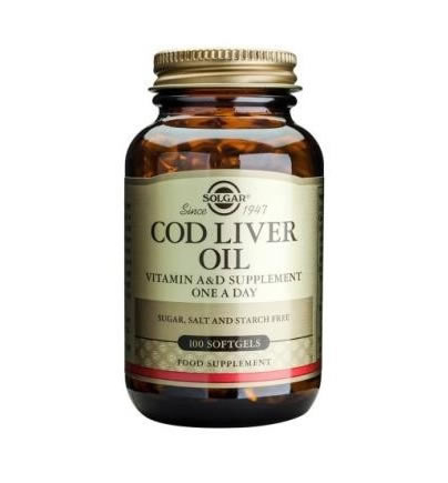 Solgar Cod Liver Oil Softgels 100s