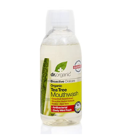 Dr.Organic Tea Tree Mouthwash 500ml