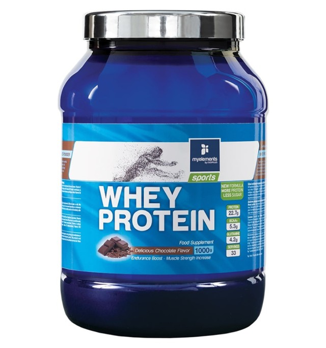 My Elements Sports Whey Protein Σοκολάτα 1000g