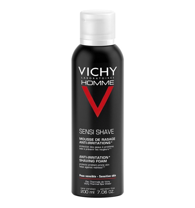 Vichy Homme Αφρός ξυρίσματος κατά των ερεθισμών 200ml