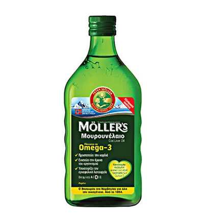 Mollers Μουρουνέλαιο με Γεύση Λεμόνι 250ml