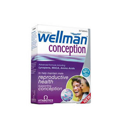 Vitabiotics Wellman Conception, 30s