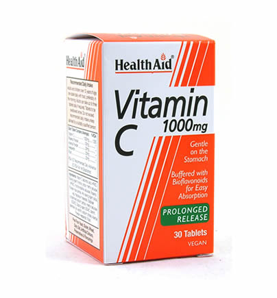 Health Aid Vitamin C 1000mg Prolonged Release 30 tabs