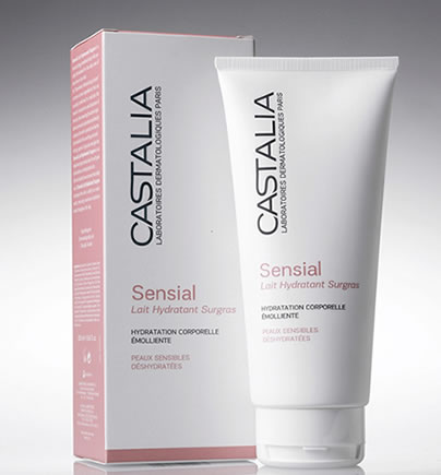 Castalia Sensial Lait Hydratant Surgras, 200 ml
